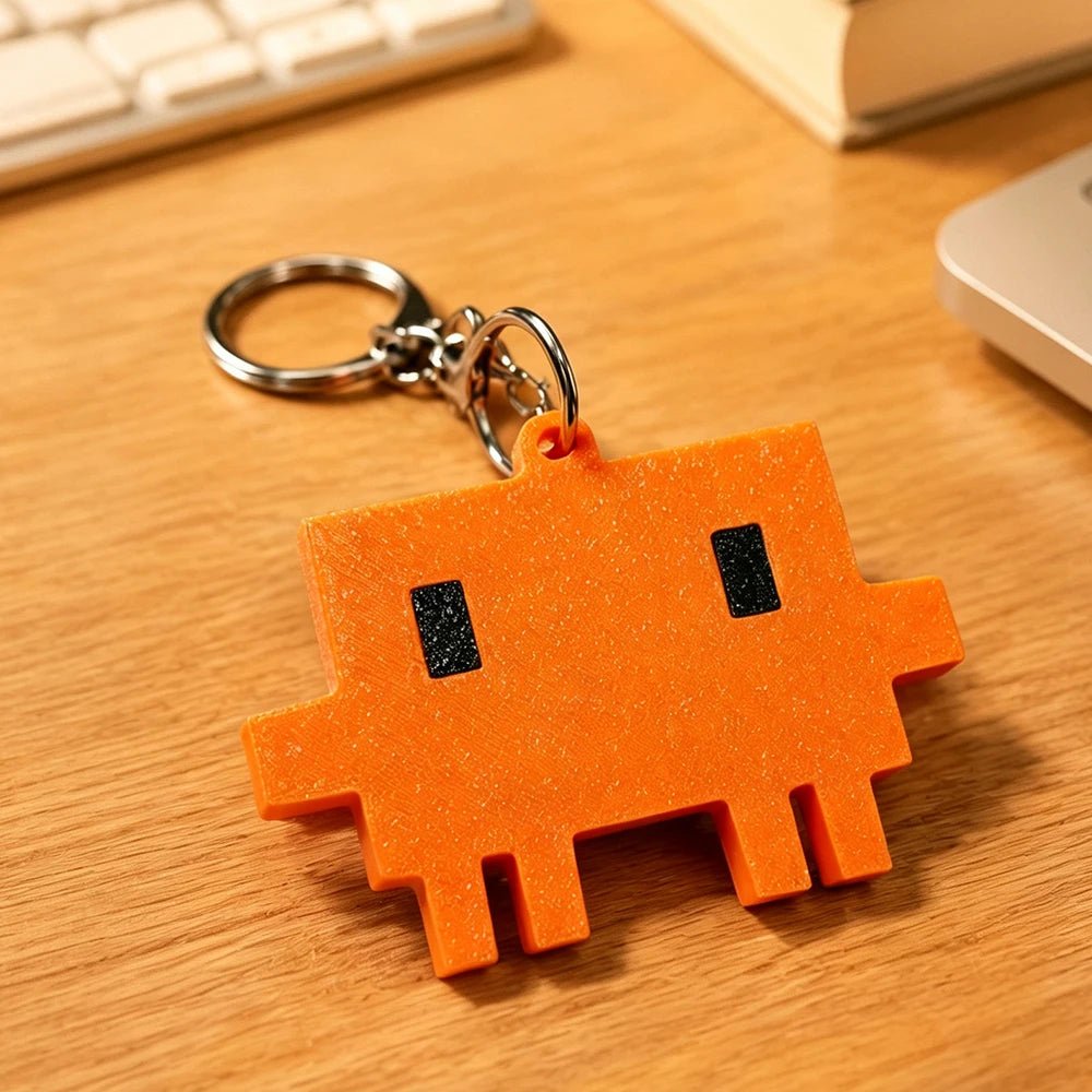 Claude Code Pixel Keychain