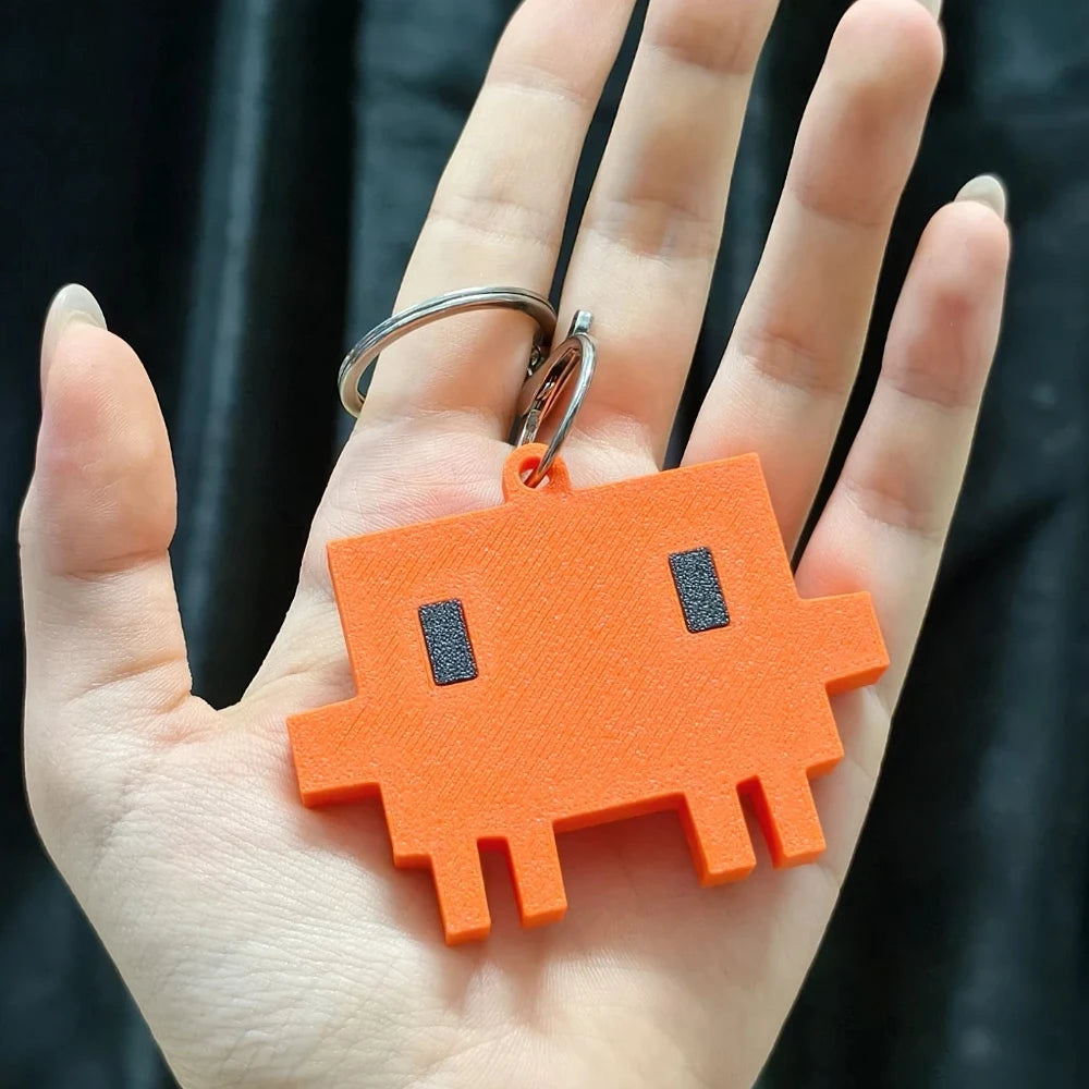 Claude Code Pixel Keychain