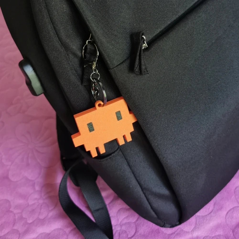 Claude Code Pixel Keychain
